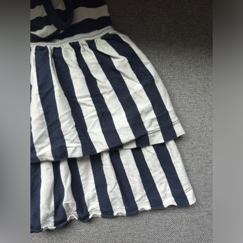 Hanna Andersson Striped Sleeveless Tiered Dress - Picture 4 of 4